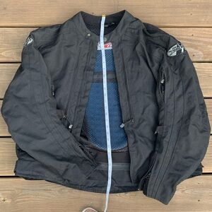 Men’s Large Joe Rocket Motorcycle Jacket: NEEDS NEW ARMOR